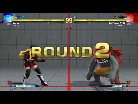 SFV~ Blanka (CaliPower-RTSD) vs. Kolin (NeonV_) HD 36