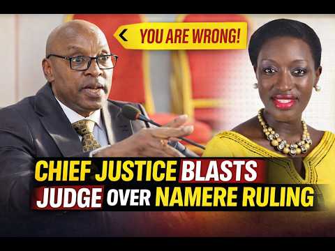 “New Chief Justice Criticizes Judge Who Declared Namere Winner”