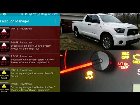 Tundra Won't Accelerate FIXED - VSC & Engine light on