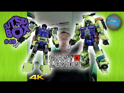 Outside the Box 49 – Mecha Invasion Giant Legion Scrapper – Mixmaster | 4K