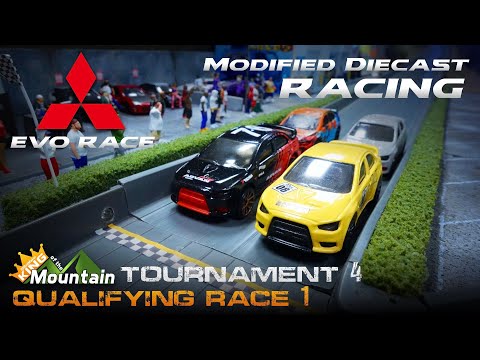 Qualify Race 1 🏁 KotM Tournament 4 | Modified Diecast Car Racing