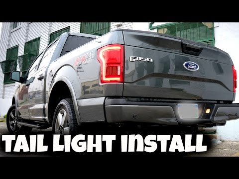 How to Install or Remove Tail Lights on a 2016 Ford F150