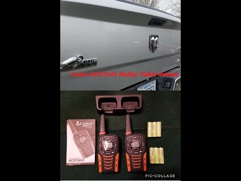 Cobra ACXT645 Walkie Talkie Review