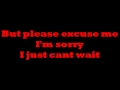 Not leavin' yet-Nickelback (WITH LYRICS IN VID ...