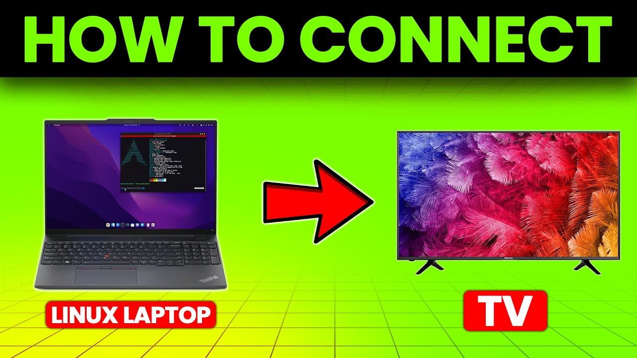 How To Connect Linux Laptop To TV (How To Cast And Mirror Linux Laptop To TV)
