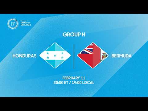 Honduras vs Bermuda | 2026 Concacaf Under-17 Qualifiers