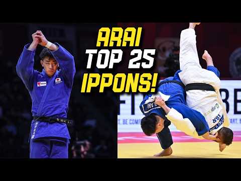 ARAI DOTA - Top Ippons! One of the best uchimatas in judo!　新井 道大