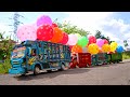 Konvoi Truk Oleng Mbois Aa Zafran Wahyu Abadi Muat 1000 Balon