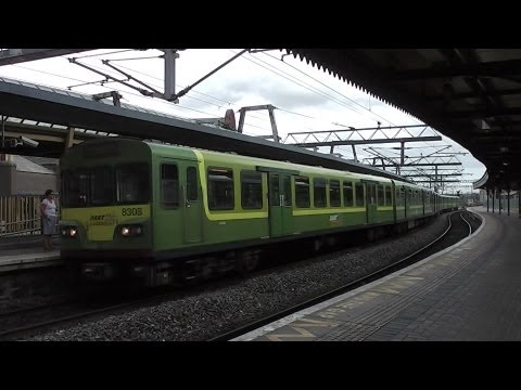 8300 Class Dart Train number 8308 - Connolly Station, Dublin