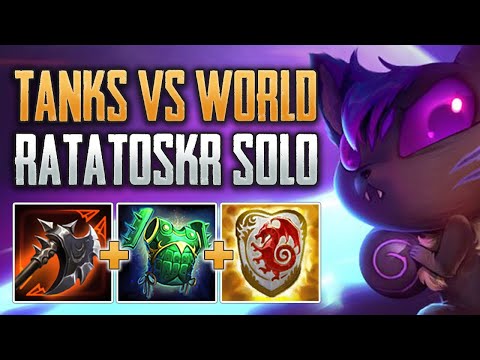 2 TANKS VS THE WORLD! Ratatoskr Solo Gameplay (SMITE Conquest)