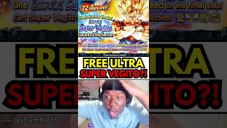 Download lagu FREE ULTRA?! NEW DBL AFTER PARTY ULTRA SUPER VEGITO REACTION! (Dragon Ball Legends) #dbl #dblegends mp3