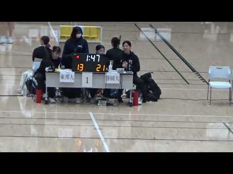 【大学バスケ】静岡大学　対　愛知東邦大学　第94回東海学生バスケットボールリーグ戦　２部リーグ女子