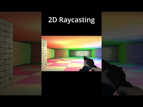 Old school raycasting engine.