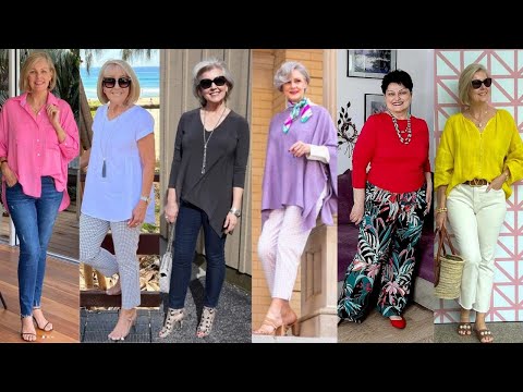 Looks modernos para lucir estilizadas y elegantes con 50, 60, 70 años y más
