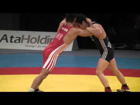 EM2011 RINGEN TAZHYIEU (BLR) - ZEINALOV (EST) 3 PLACE 55 KG GRECO ROMAN