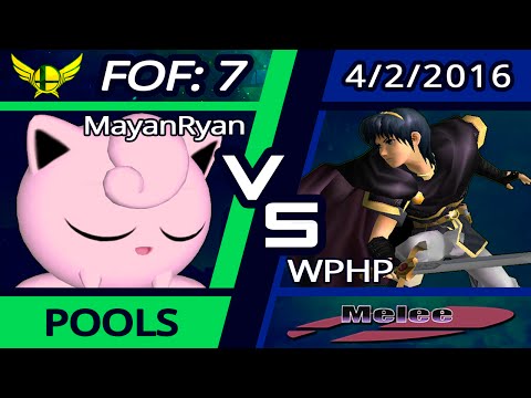 MayanRyan (Puff) vs. WPHP (Marth) | SSBM Pools WSF | FoF7