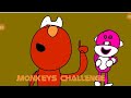 Monkeys Challenge 2 The Cartoon Crowd