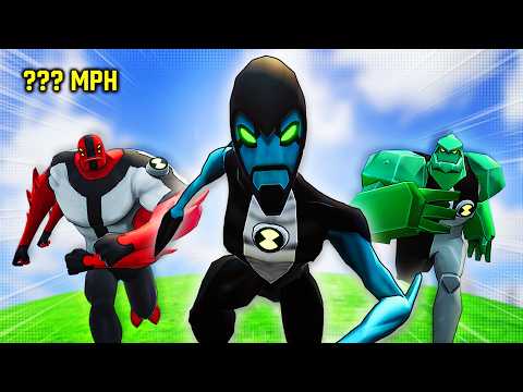 Who is ACTUALLY the FASTEST Alien in THIS Ben 10 Game?