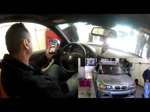 M3 vs EVO8 (dyno run and street race)