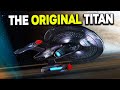 The ORIGINAL USS TITAN Luna Class Star Trek Starship Breakdown