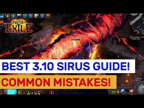 BEST 3.10 Sirus Awaken 8 Guide! Full Explanations & Common Mistakes! | POE Delirium
