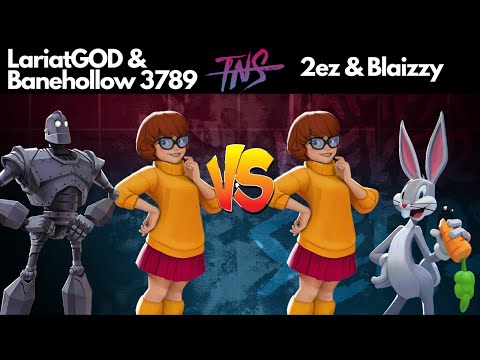 LariatGOD/Banehollow3789 (Iron Giant/Velma) vs 2eZ & Blaizzy (Velma/Bugs) - MultiVersus 2v2 TOP 8