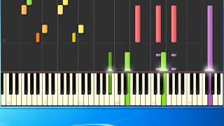 [Piano Tutorial Synthesia]Love is alive - Anastacia