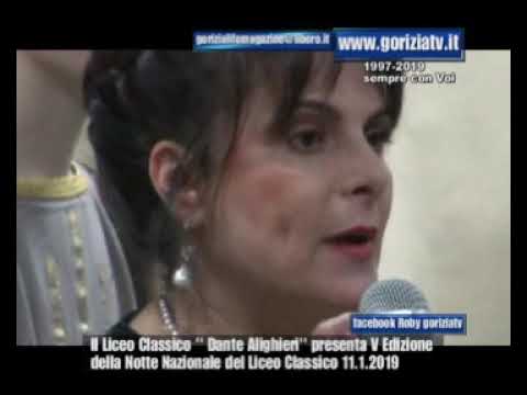 5 Edizione della Notte Nazionale del Liceo Classico Gorizia 11 1 2019 con goriziatv news