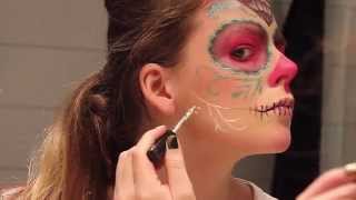 Day of the dead make up tutorial: Sugarskull