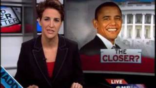 Making his case? Rachel Maddow Gov. Mike Easley