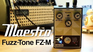 Video thumbnail for Maestro Fuzz-Tone FZ-M by Pedal of the Day