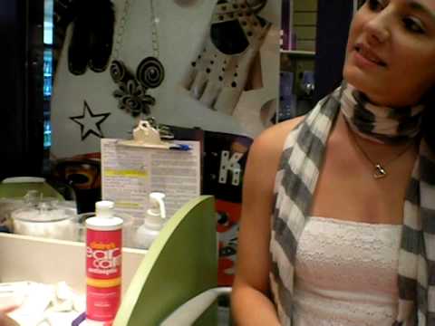 Kaitlyn Getting Her Ear Pierced