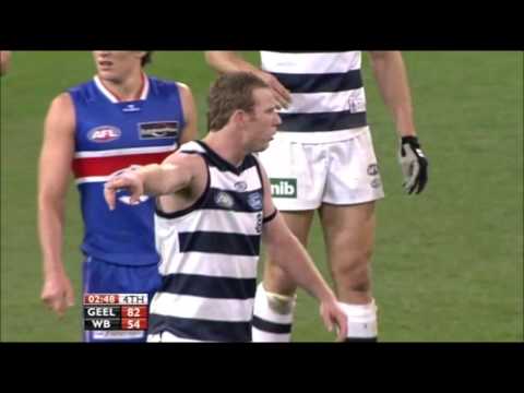 AFL 2008 1st Preliminary Final - Geelong vs Western Bulldogs last 5 minutes