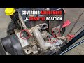 How To Set The Governor On A Tecumseh HMSK Snowblower Engine