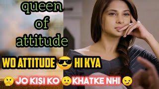Girl attitude dialogue status / attitude status fo