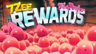 300 PINK SLIMES & All 7Zee REWARDS! - Slime Rancher Ruins 0.5.1 Update - Chroma Packs and Slime Toys