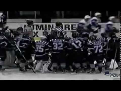 Etienne Brodeur OT goal vs Saint-John + Epic Celly (2012-04-24)