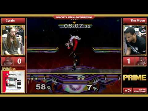Prime - Cyrain (Marth) Vs. The Moon (Marth) SSBM Winners Quarters - Smash Melee