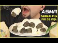 ASMR SARMALE ÎN FOI DE VIŢĂ Cu Smantana Și Ardei Iute Fara Vorbe MUKBANG