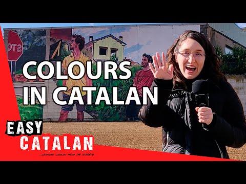 カタルーニャ語の色｜超簡単カタルーニャ語3 (Colours in Catalan | Super Easy Catalan 3)
