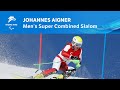 Johannes Aigner Skis To Silver In Para Alpine Super Combined Vision Impaired Beijing 2022