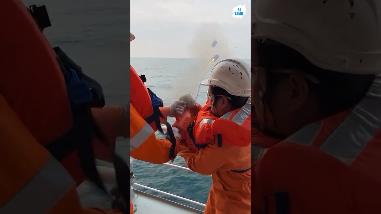 Line thrower | SJ Tamil  #sjtamil #facts #tamil #shorts