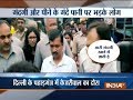 Public questions CM Kejriwal over poor supply of water, cleanliness in Pahadganj area in Delhi