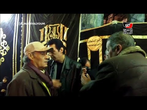 فاروق الفيشاوي وهاني رمزي يقدمان واجب العزاء لأحمد سعيد عبد الغني