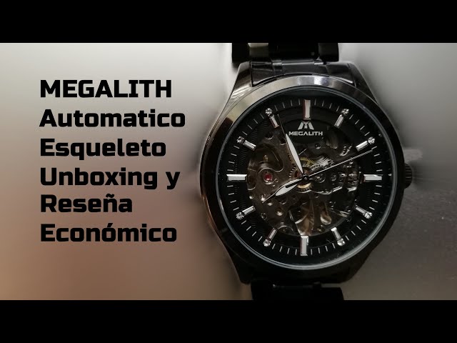 Vídeo relacionado con MEGALITH Reloj de Pulsera Elegante Hombre: Cronógrafo Impermeable Analogico Reloj con Fecha Luminosa - Regalo para Negocios Formal Hombre Aniversario Cumpleaños