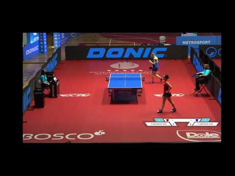 Polina Mikhailova vs. Ganna Gaponova 3rd set - TOP 16 Europe - 18th September 2021