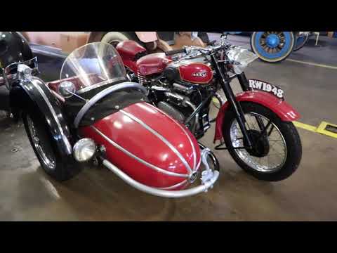 1948 Ariel Square Four out of storage Old Forge Motorcars