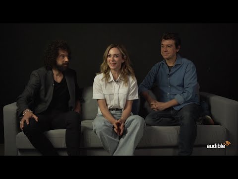 Audible en el estudio: Marta Hazas, Javier Veiga y Juan Ibáñez en "Otras pequeñas coincidencias"