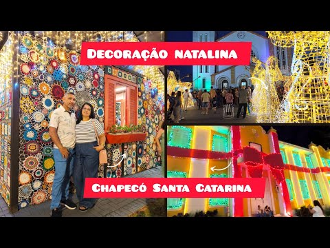 Surpreendente Decoração Natalina de Chapecó Santa Catarina 🎄