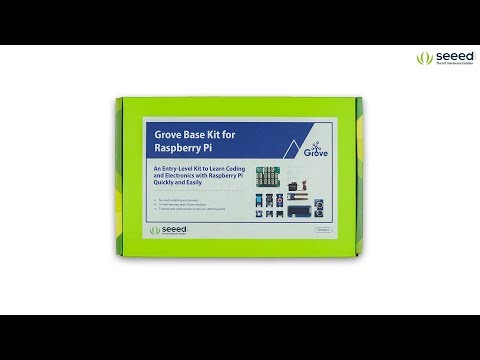 Grove Base Kit for Raspberry Pi - Unboxing + Getting Started + Video Tutorials